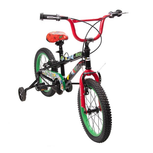 bicicleta wander munster16 negro-rojo 4