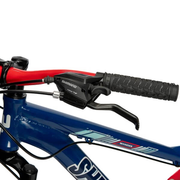 bicicleta wander shreder29 azul rojo 3